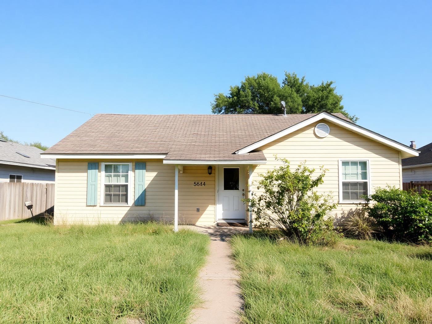 Off-market house in the Dallas-Fort Worth Metroplex